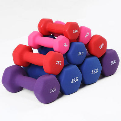 1kgx2pcs ladies dumbbell exercise slimming yoga dipped plastic dumbbell sports jump dance exercise fitness equipment