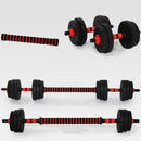 40/50cm Dumbbell Rod Solid Steel Weight Lifting Dumbbell Bar With Connector Gym Home Fitness Barbells Bars Workout F2006