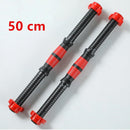 40/50cm Dumbbell Rod Solid Steel Weight Lifting Dumbbell Bar With Connector Gym Home Fitness Barbells Bars Workout F2006