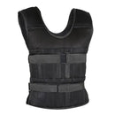 15kg 20kg 50kg Adjustable Weighted Vest Ultra Thin Breathable Workout Exercise Carrier Vest for Training Fitness Weight-bearing